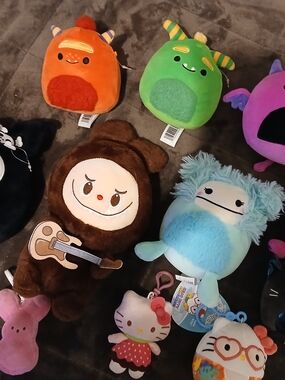 Squishmallows, Peeps, And Sanrio Items
